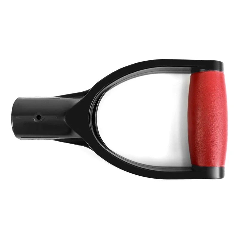 N99R 2 Pack 1-1/4Inch Polypropylene Plastic Spade Handle Shovel D Grip Handle For Digging Raking Tools