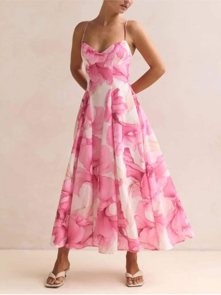 Sommer-Vertuschungen für Damen, Badeanzug, Spaghettiträger, Bademäntel, Badeanzug, 2026, neue einfarbige Strandurlaub-Maxikleider, Vertuschung