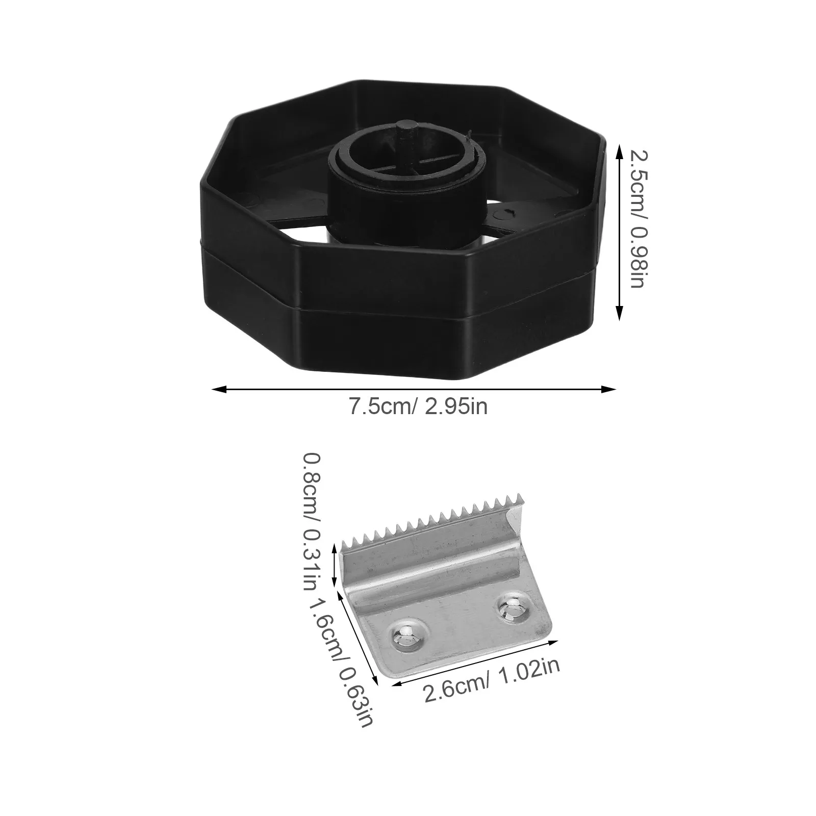 4Sets Office Tape Dispenser Core Insert Wheel Replacement Set Plastic Tape Holder Core Smooth Operation Easy Install for Home