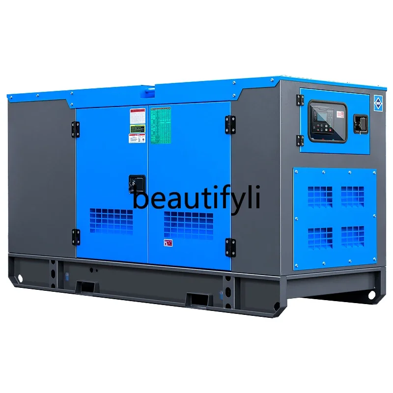 A55 Yuchai مجموعة مولدات الديزل الصامتة 50kw 15/20/30/80/100/150/200/300 كيلووات KVA