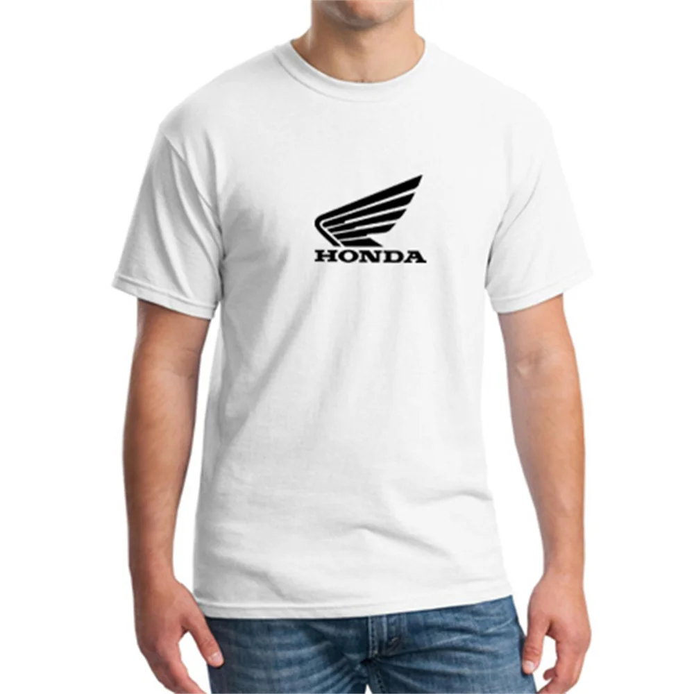 

2025 New Spring and Summer Honda Motorcycle Riding Jersey Cotton T-shirt Loose Half Sleeve Workwear