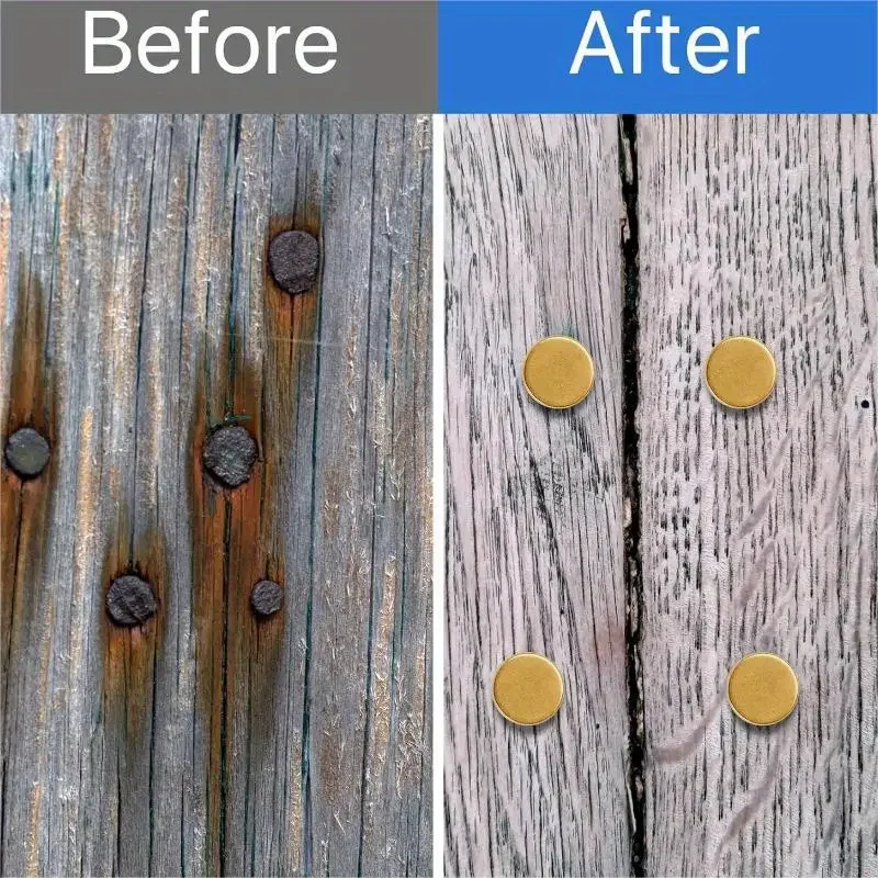 Washer Fasteners Furniture Hardware 16 Sets Sign/Advertising Nails Decorative Mirror Screw Cap Nails Screw Covers W/screw