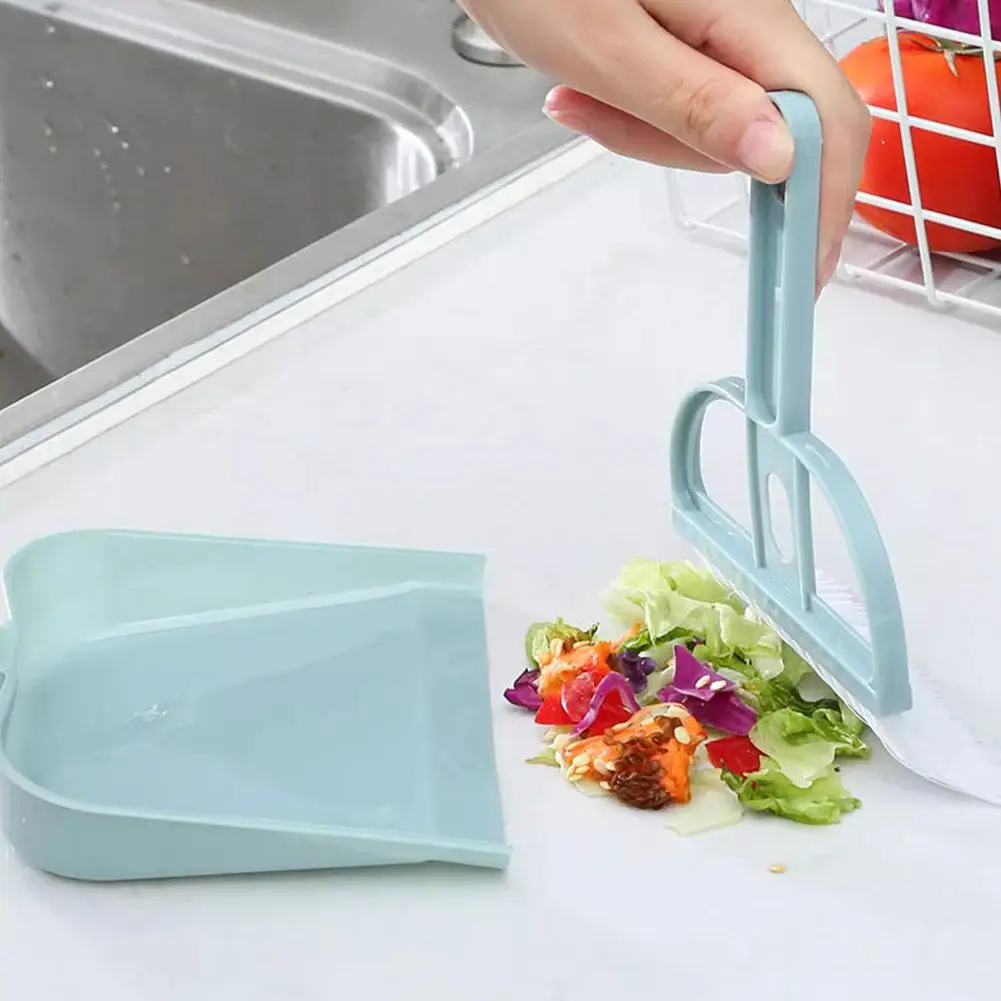 Mini Dustpan Broom Pet Cleaning Set Small Animal Poop Scoop Tool for Cats Hamsters Rabbits Guinea Pigs Cage Cleaning Accessories view 5