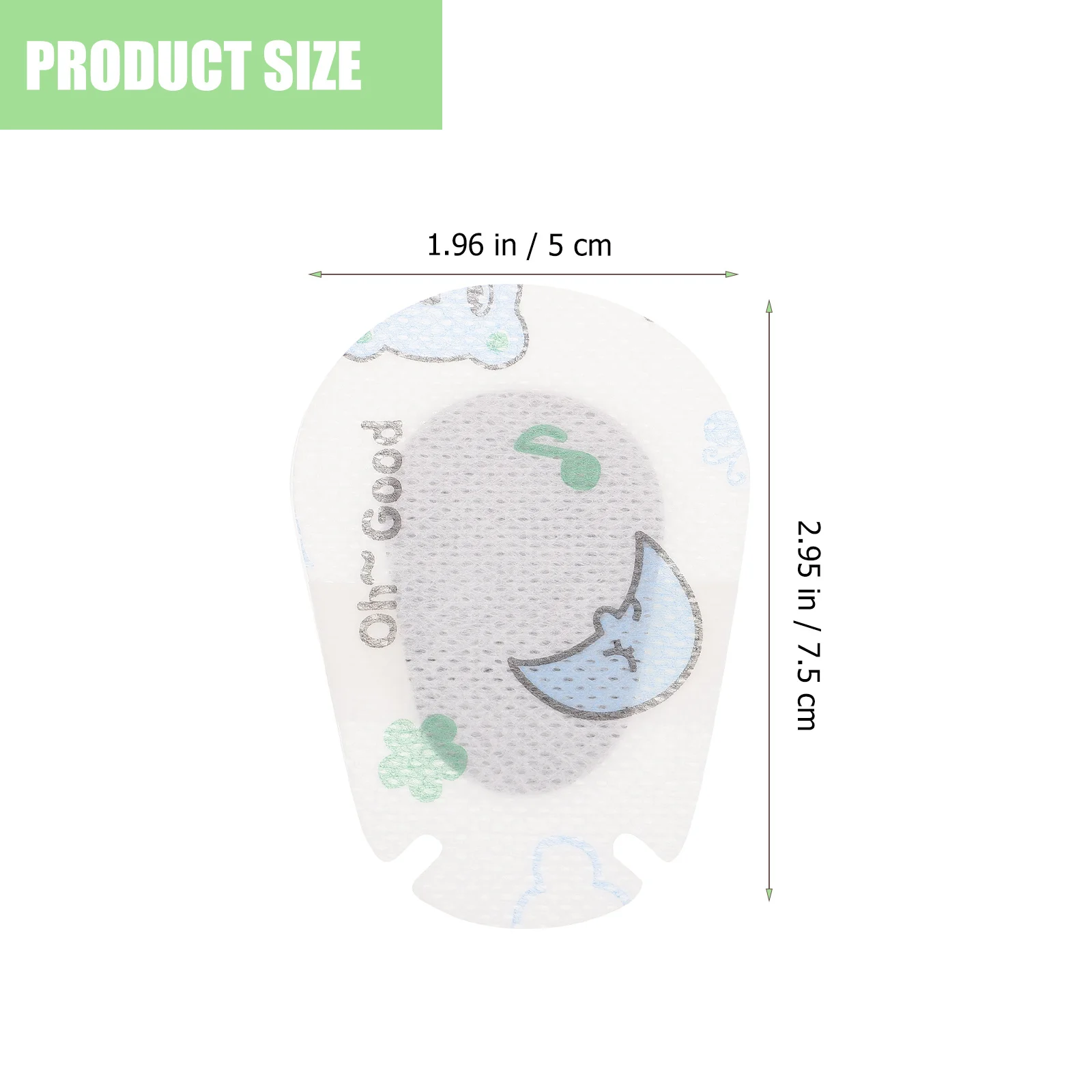 

20 Sheets Amblyopia Correcting Eye Patches for Breathable Strabismus Eye Covers Amblyopia Correction Patches