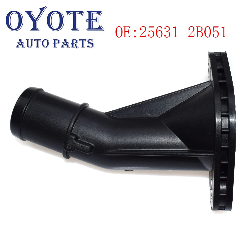 

Engine Coolant Thermostat Housing Water Inlet Outlet For Hyundai Accent Elantra GT Veloster Kia Rio Soul 1.6L 11-18 25631-2B051