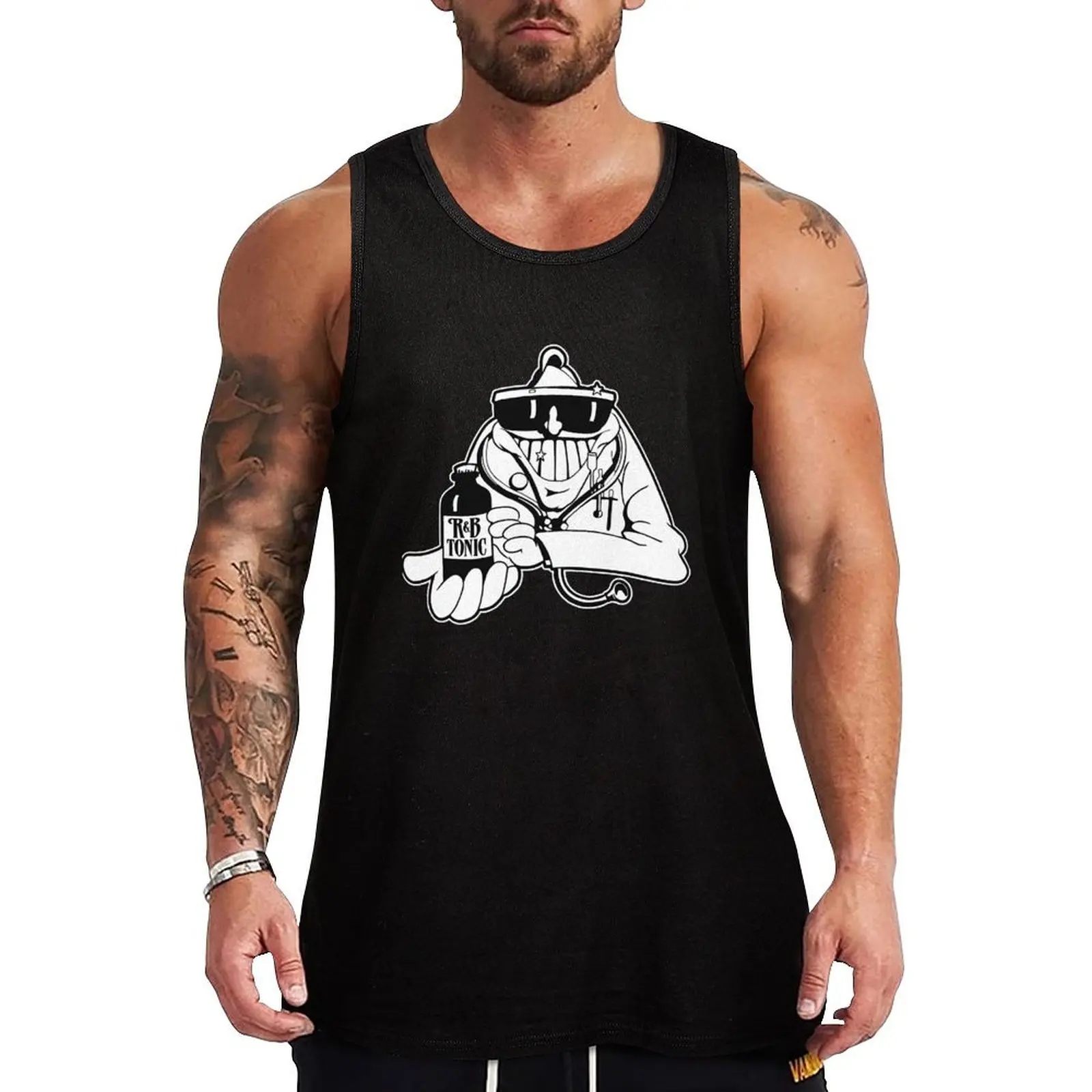 Retro Vintage Feelgood Fansart Special Present Music Vintage Retro Tank Top Men's sleeveless sports t-shirts for men