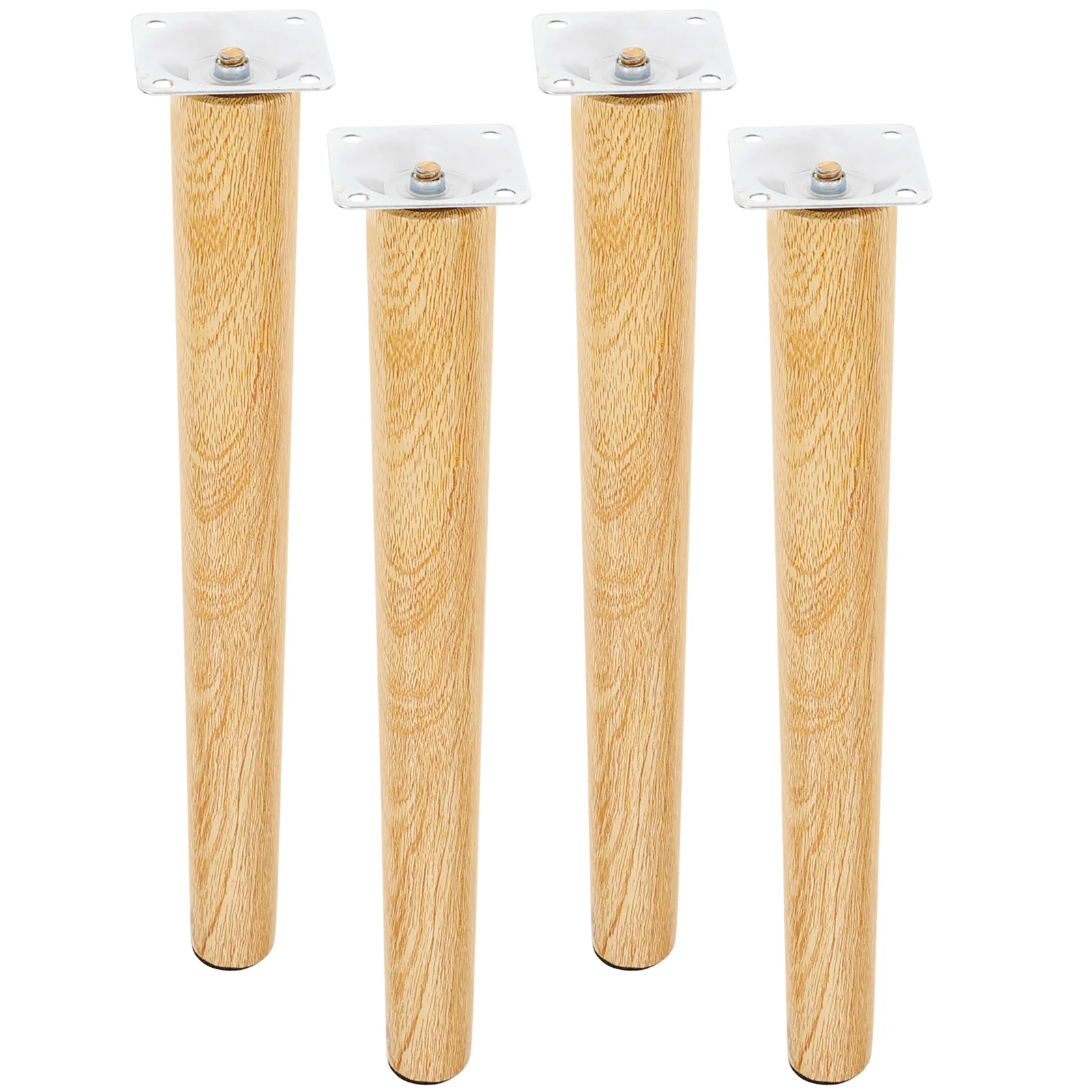 

4 Pcs Table Leg Accessories Legs Sofa Decorative Furniture Dresser Feet Coffee Cabinet Replacement Golden