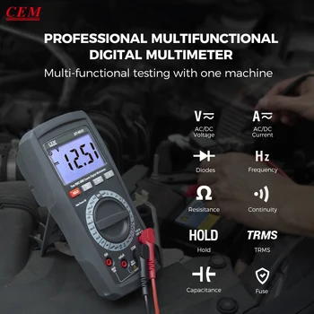 New design manual professional digital electronic multimeter Tester with true RMS function for sale