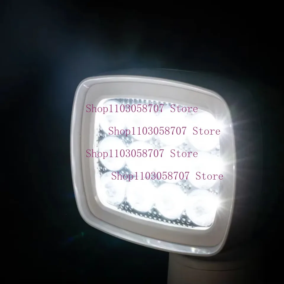 Marine LED Wireless Remote Control Searchlight 340° Rotation Energy Conservation Yachts Boat Speedboats Lighting Super Bright