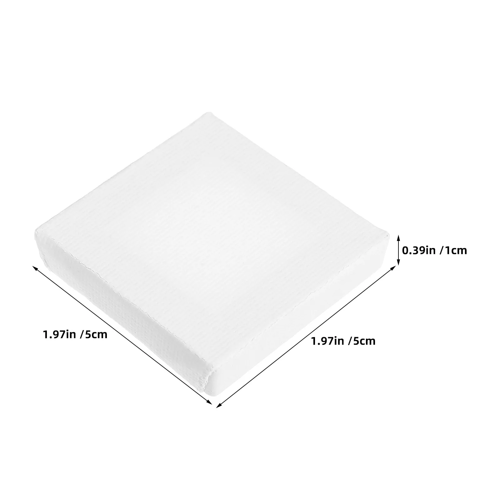 14Pcs Mini Oil Painting Frames Cotton Canvas 5x5cm Tabletop Display Home Office Art Decoration Miniature Oil Painting Board
