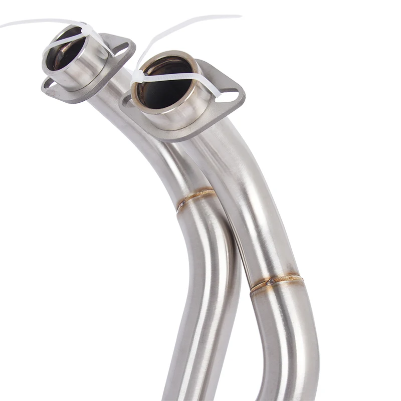For YAMAHA MT07 FZ07 TRACER 7 GT XSR700 XSR 700 XTRIBUTE 2025 2026 Slip On Motorcycle Exhaust Muffler 51mm Front Mid Link Pipe 3