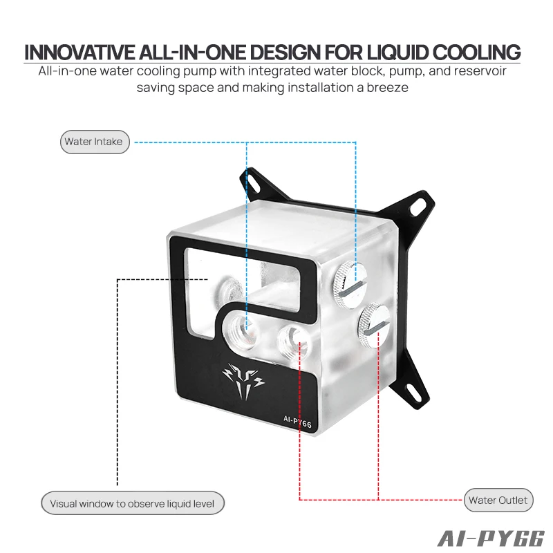 Syscooling PY66 120/240mm All-in-one water cooling kit For AMD/Intel cpu cooler pc modding Processor Liquid cooling pc Radiator