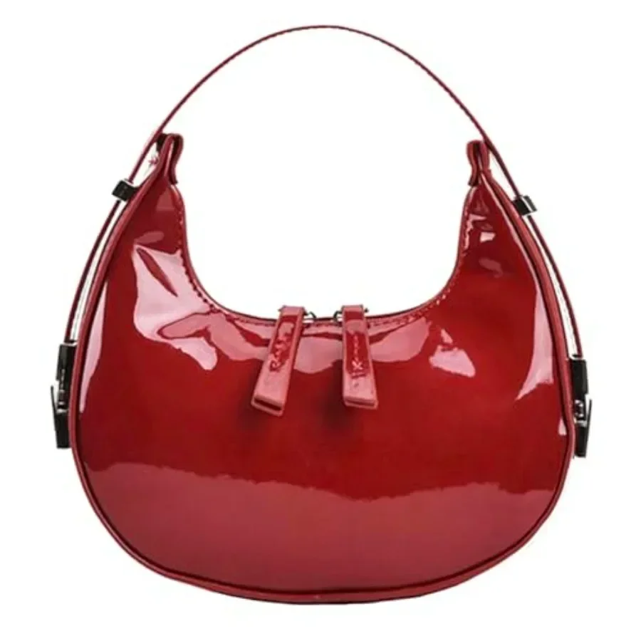 

Small Purse for women, Trendy Cute Shoulder Bags Small Clutch Hobo Tote Handbag With Double Zipper Closure