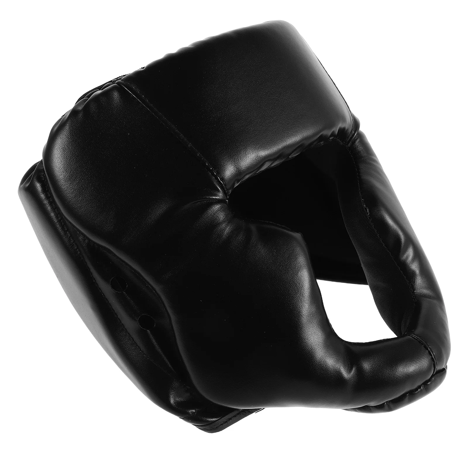 

1PC Sparring Boxing Karate Gear Black Face Guard Kickboxing Child Protective Headgear Martial Training Equipment