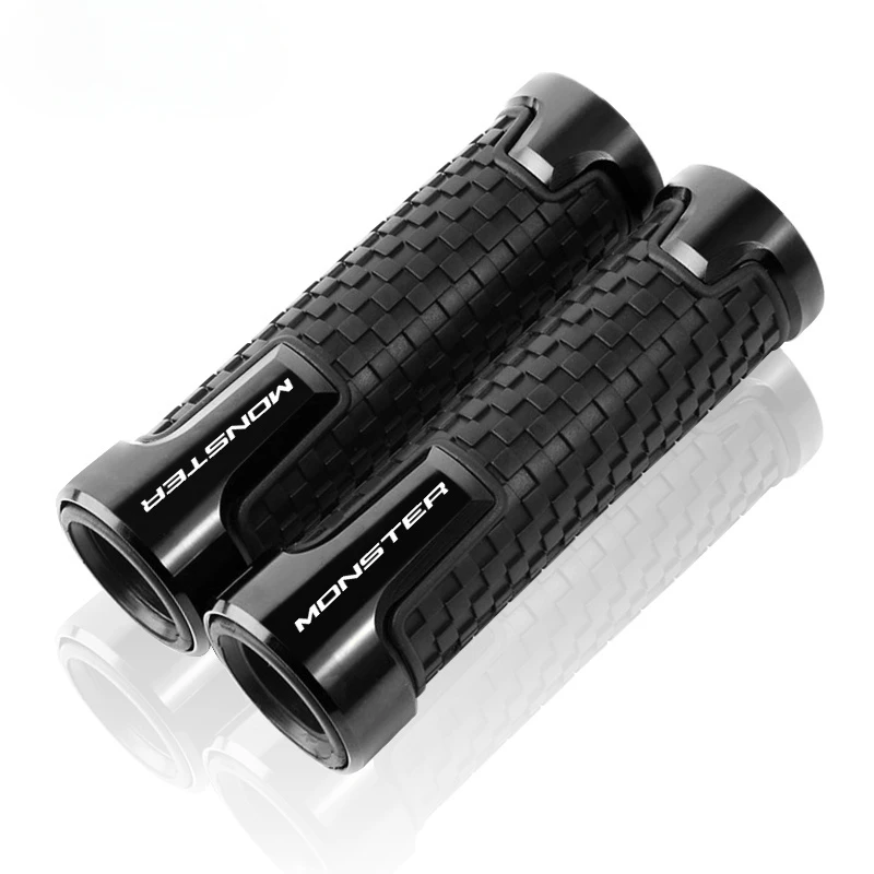 For DUCATI MONSTER 695 696 797 821 848 1200 1200S 1100 1100S Motorcycle Accessories Anti-Slip Grips Hand Grips Handlebar Monster