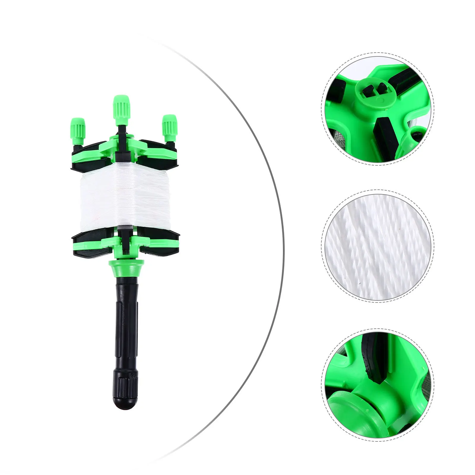 Kite Thread Winder Plastic Line Board Opgewaardeerd ontwerp voor kinderen Volwassenen Soepele rotatie Hoge weerstand Scratch Drop Impact