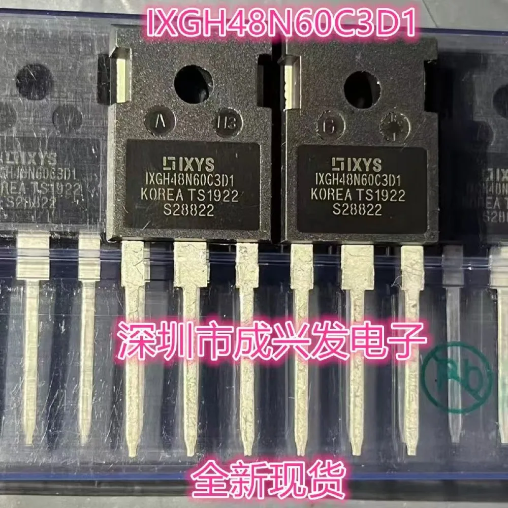 10PCS IXGH48N60C3D1 IXGH48N60B3D1 IXGH 48N60 48A 600V TO-247 IXYS MOSFET  IGBT New Original Transistor