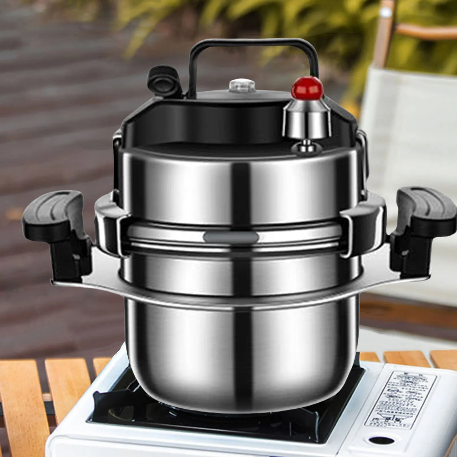 2L Multifunctional Pressure Cooker 5 Minutes Quickly Cooking Easy to Use Multipurpose Outdoor Pressure Rice Cooker Pot