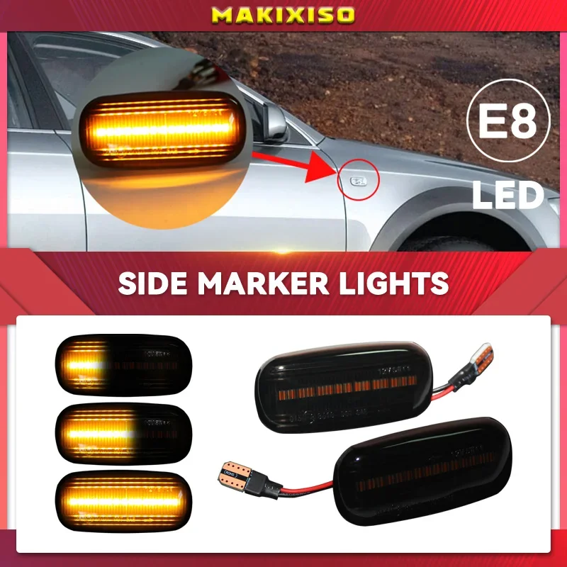 Superb LED Front Fender Side Marker Light For Audi A3 S3 8P A4 S4 RS4 B6 B7 B8 A6 S6 RS6 C5 C7 C6 05-08 Turn Signal Light