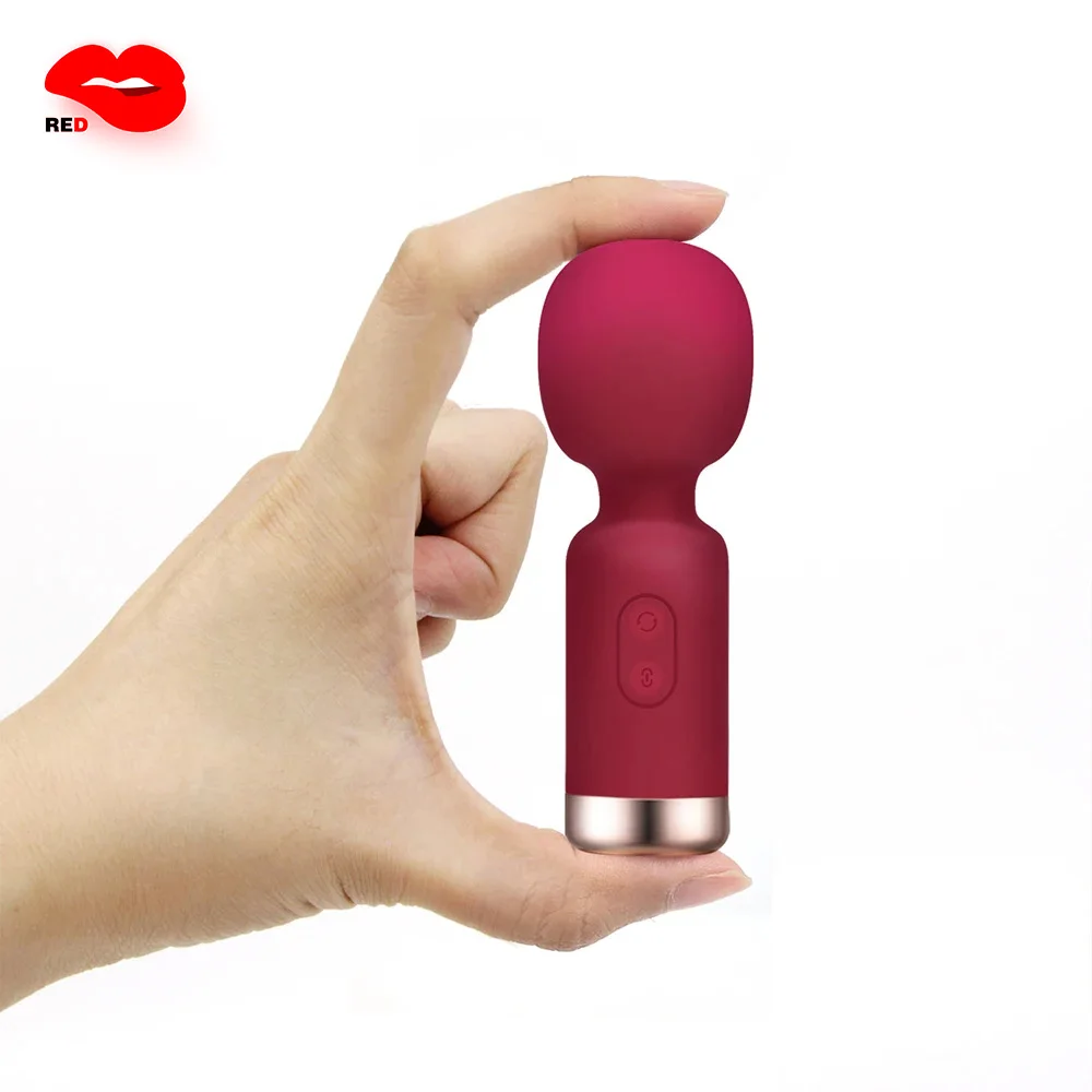 Vibrador de varinha mágica Mini AV para mulheres, ponto G, buceta, estimulador do mamilo da vagina, vibrador erótico, massagem, brinquedos sexuais para casais