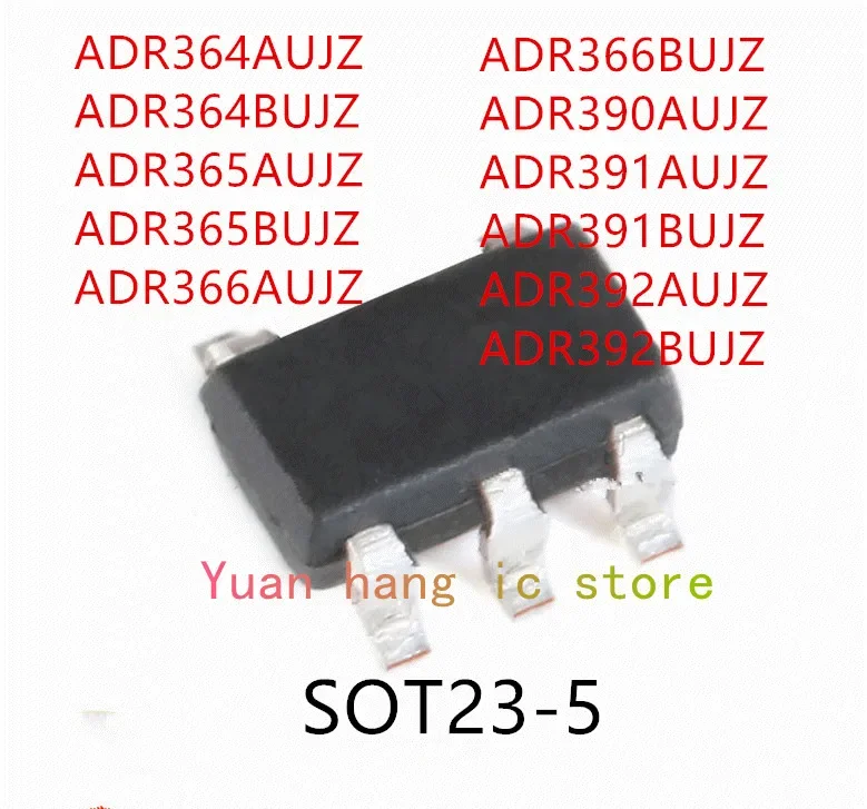 10PCS ADR364AUJZ ADR364BUJZ ADR365AUJZ ADR365BUJZ ADR366AUJZ ADR366BUJZ ADR390AUJZ ADR391AUJZ ADR391BUJZ ADR392AUJZ ADR392BUJZ