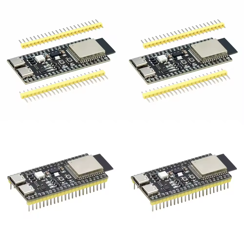 לוחות פיתוח ESP32 S3 עם ערכת מתאם הרחבה 2.4G Wifi BT מודול ESP32-S3WROOM1 N8R2 N16R8 44Pin Type-C ESP32-S3