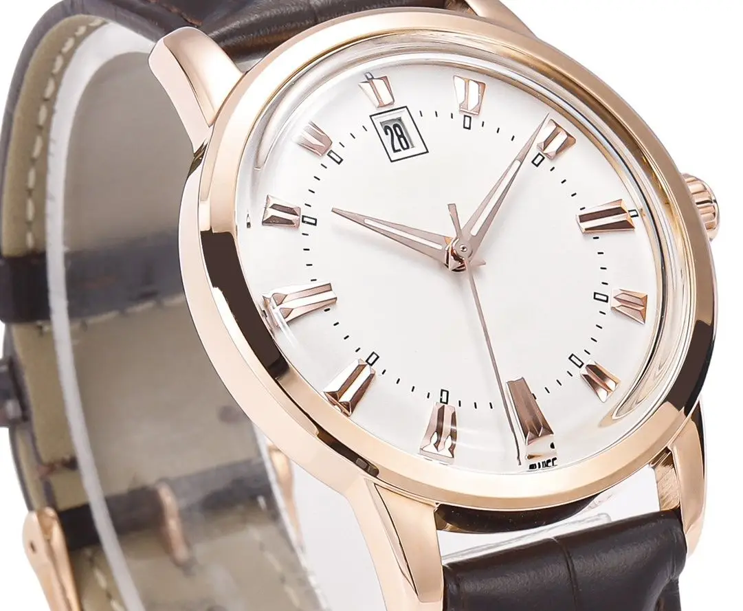 Memory Keepsake Designer Style Men's Watch Women's Watch Couple Matching Wristwatch High‑quality Quartz Movement Waterproof Luminous Time Display Alloy Case Leather Band Anniversary Birthday Holiday Present Lovers