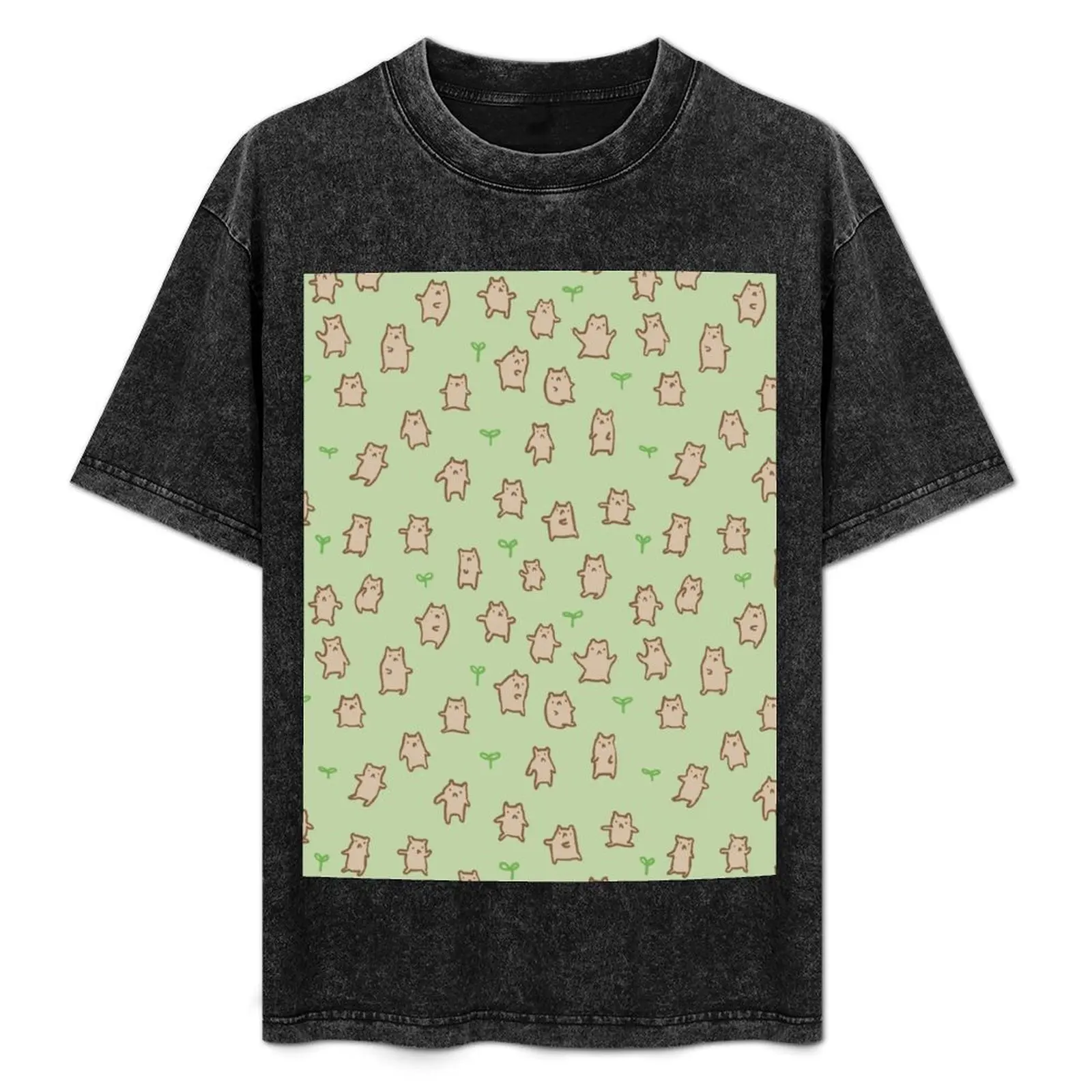

Tiny Bears Pattern T-Shirt Summer Sports Quick Dry T-Shirt