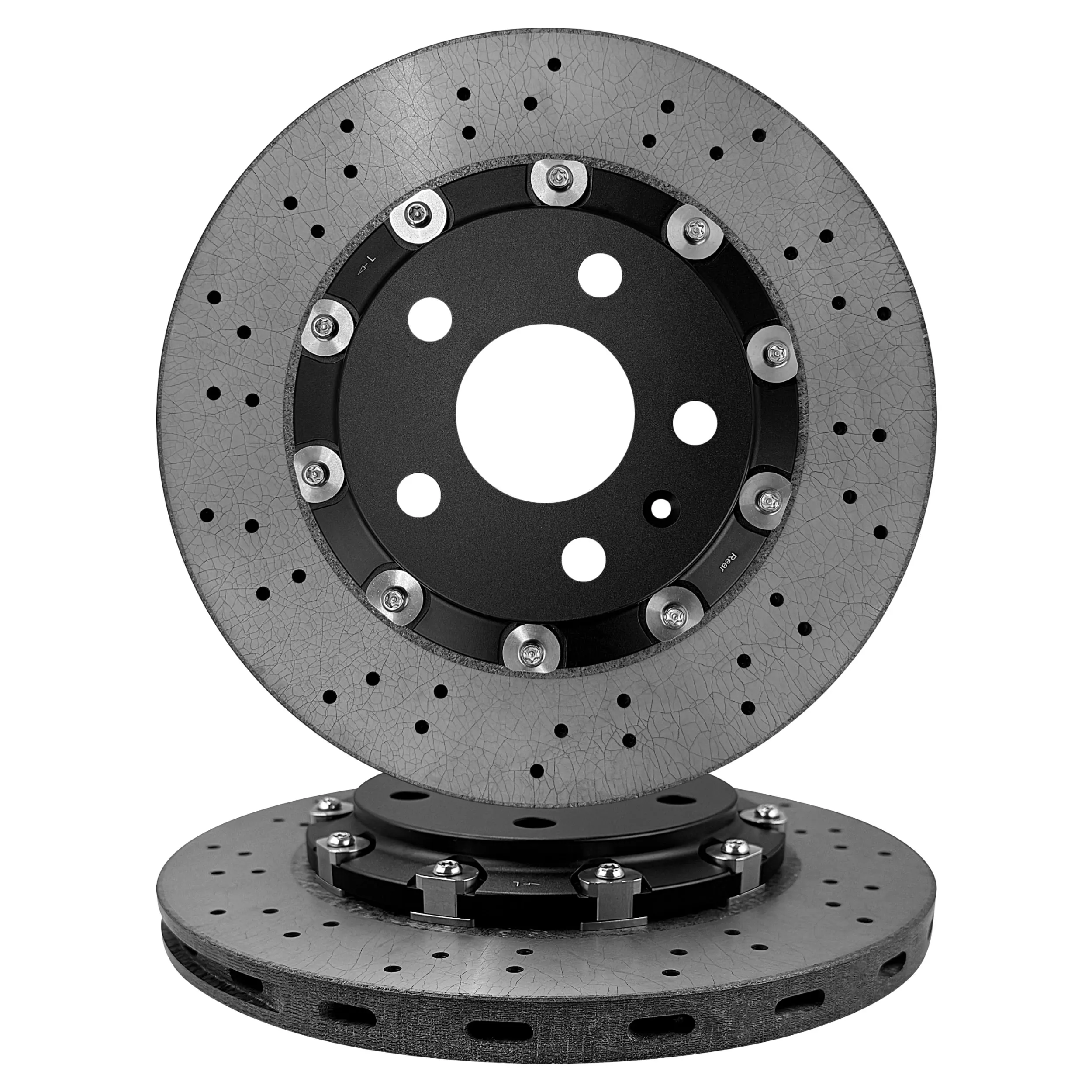 5Q0615601E Rear 310MM 22MM Drill Break Disk Carbon Ceramic Brake Disc Rotors For 2025 Audi Rs3