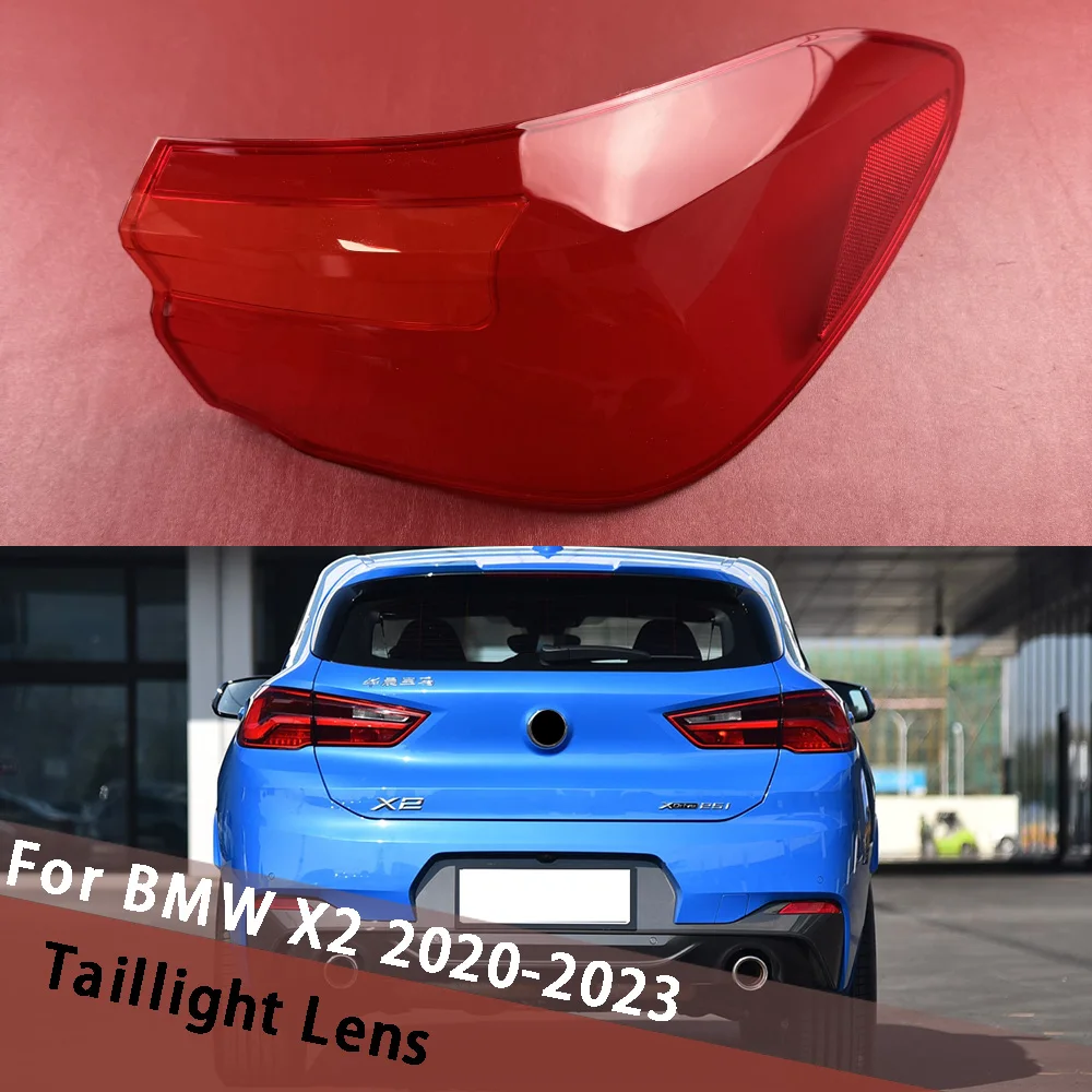 

For BMW X2 2020-2023 Outside Tail Lamp Cover Rear Lights Shell Auto Replace Original Lampshade Lampcover Housing Lamp Caps