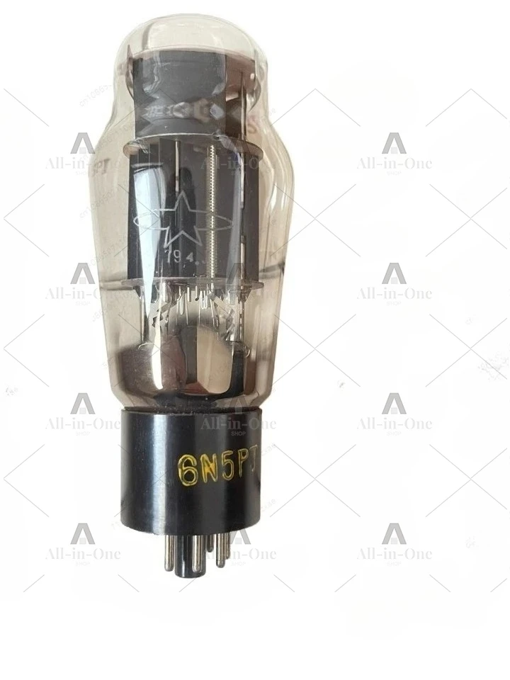 Premium Audio Tube 6N5P - Direct Replacement for 6080, 6H5C, Matched Pairs Available, New  for Amplifier Upgrade