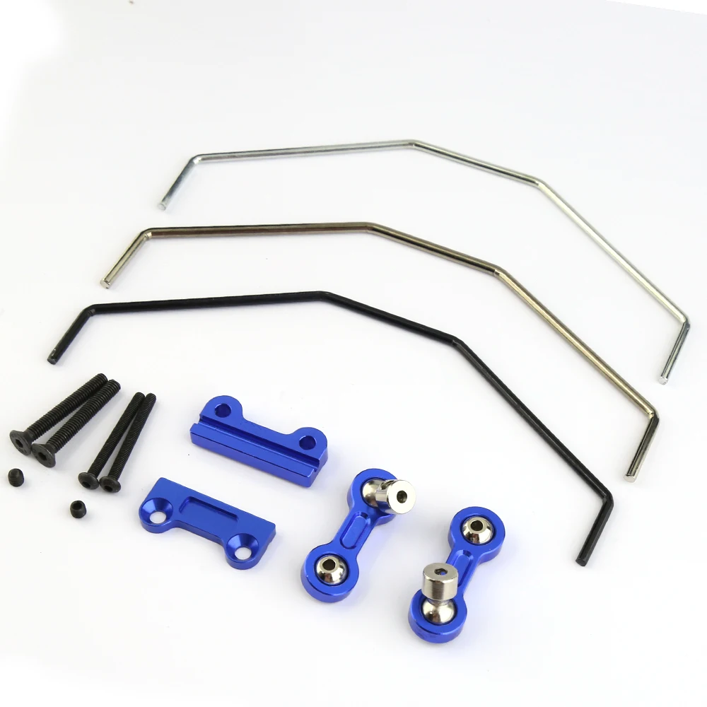 Metal Front and Rear Sway Bar Kit Anti Roll Bar for 1/5 Traxxas X-Maxx XMAXX RC Car Upgrade Parts Accessories