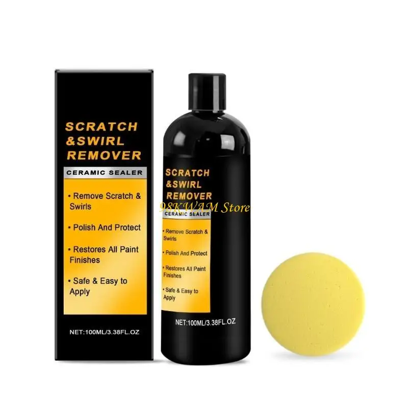 

68UF Высокопрочная автомобильная полировальная паста с восстановительной подушечкой. Профессиональное решение. Полировальная для