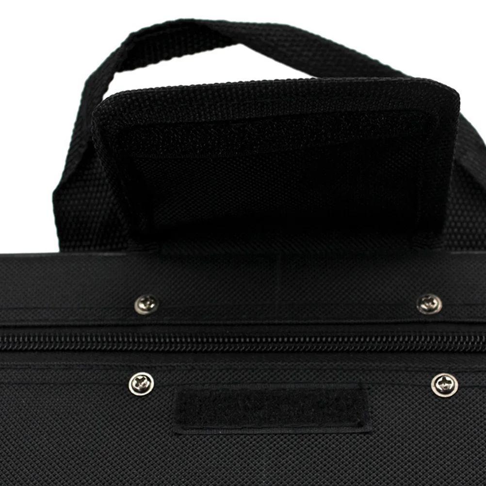 

1pcs Multi-functional Carrying Case Oxford Cloth for Instrument Protection Thick Padding Large Storage Durable Bag Holder Box