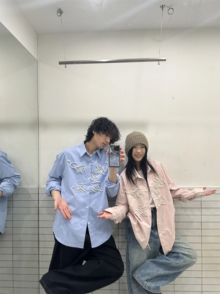 

Корейская модная свободная повседневная юбка-миди с жемчужным декором, новая весенняя коллекция, трендовая юбка с широкими бретелями для молодежи