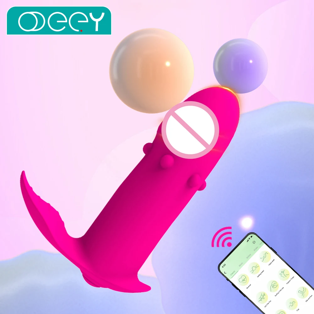 Wireless Bluetooth Controlled Dildo Vibrator Mini Bullet Clitoral G Spot Stimulator App Remote Panty Wearable Sex Toys for Women