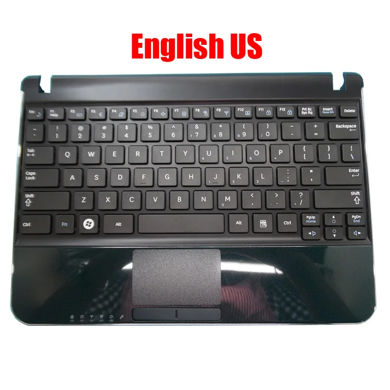 

Laptop PalmRest&keyboard For Samsung N220P English US Italy IT Latin America LA With Touchpad Speaker New