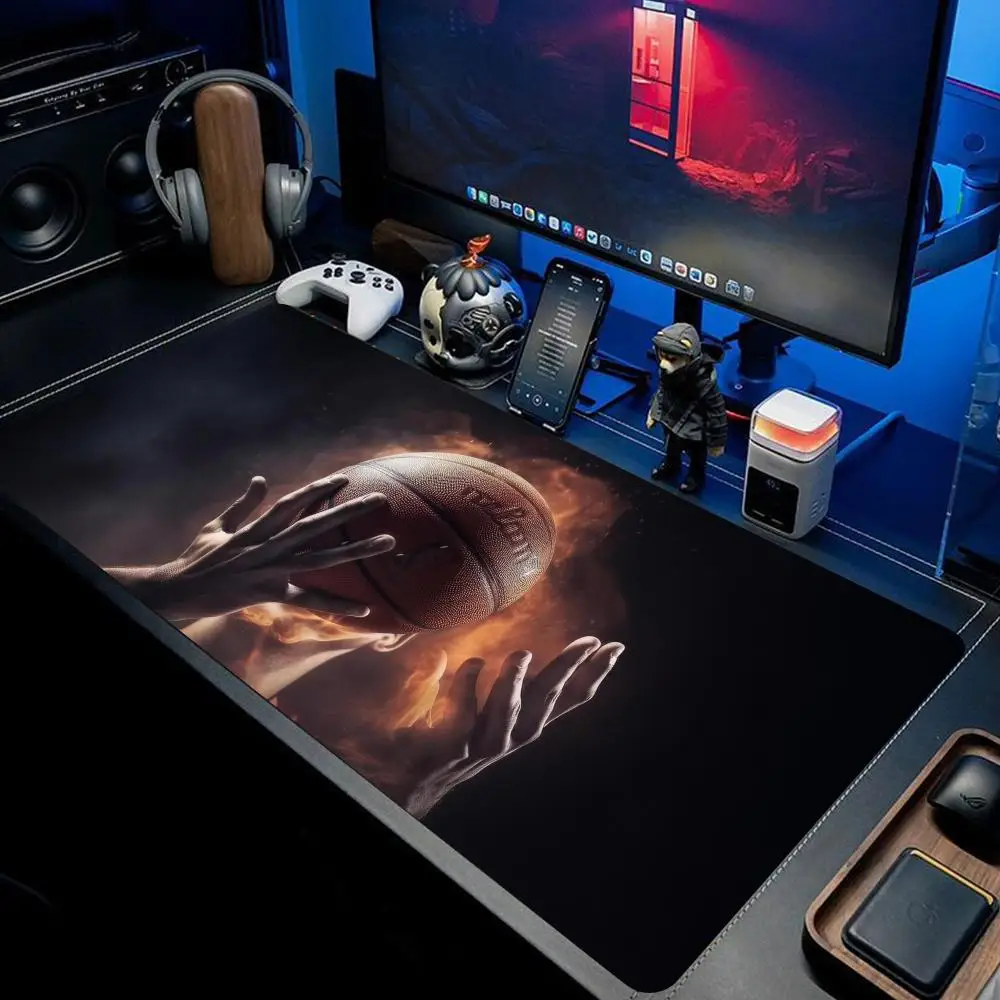 

Basketball Mouse Pad large keyboard mouse desk pad non-slip rubber gaming mouse pad laptop mouse carpet