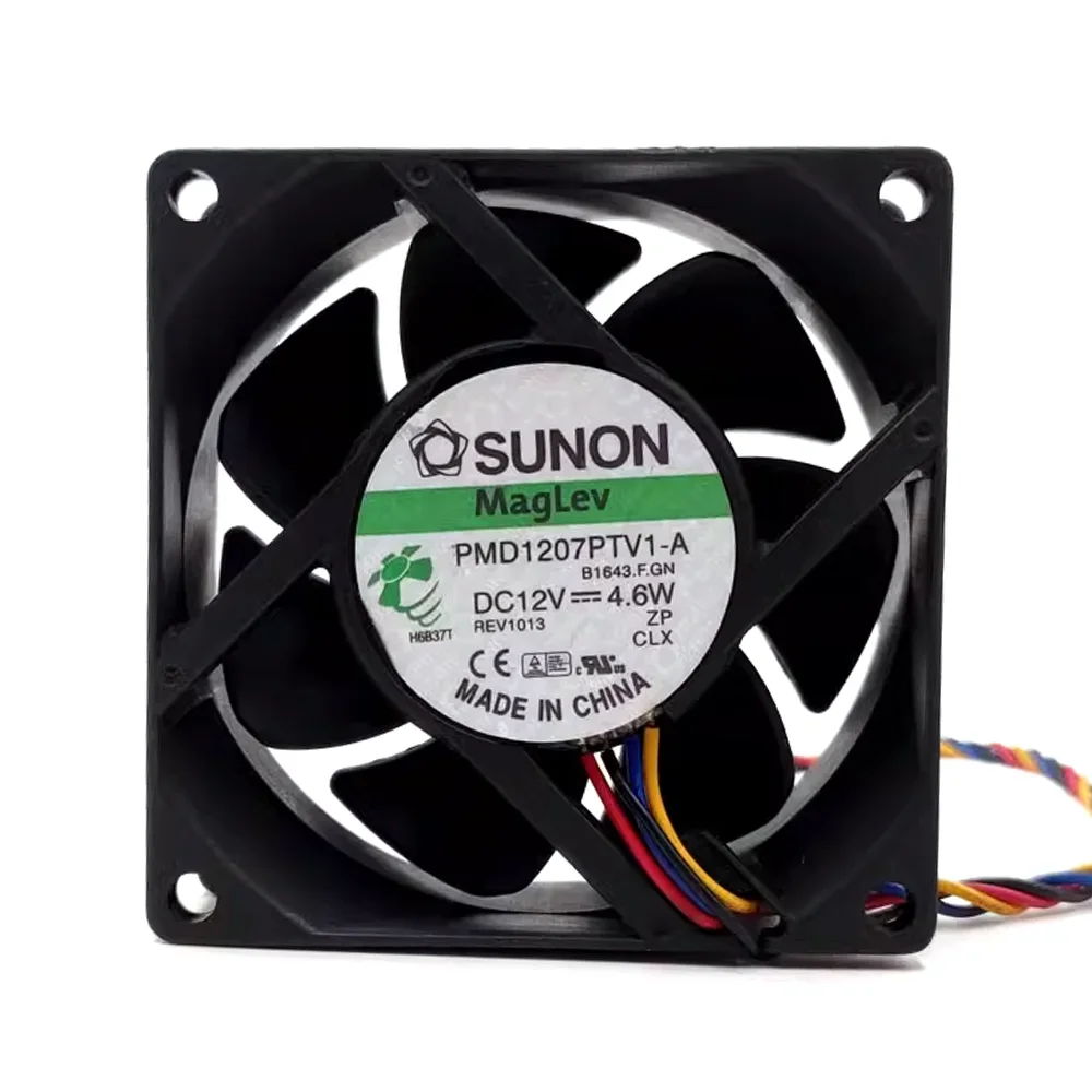 

for SUNON PMD1207PTV1-A 7025 70mm 70x70x25mm magnetic levitation maintenance bearing large air volume cooling fan 12V 4.6W