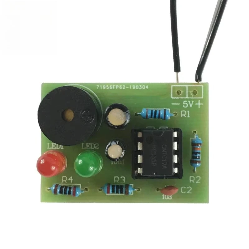 NE555 Multivibrator Kit NE555P Steady-state Circuit Dual Flash LAMP DIY KIT