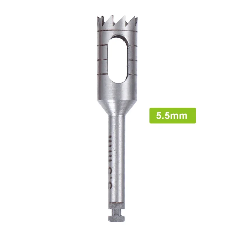 12pcs Dental Implant Bone Trephine With Bur Disinfection Holder Surgical Instrument Implant Drill