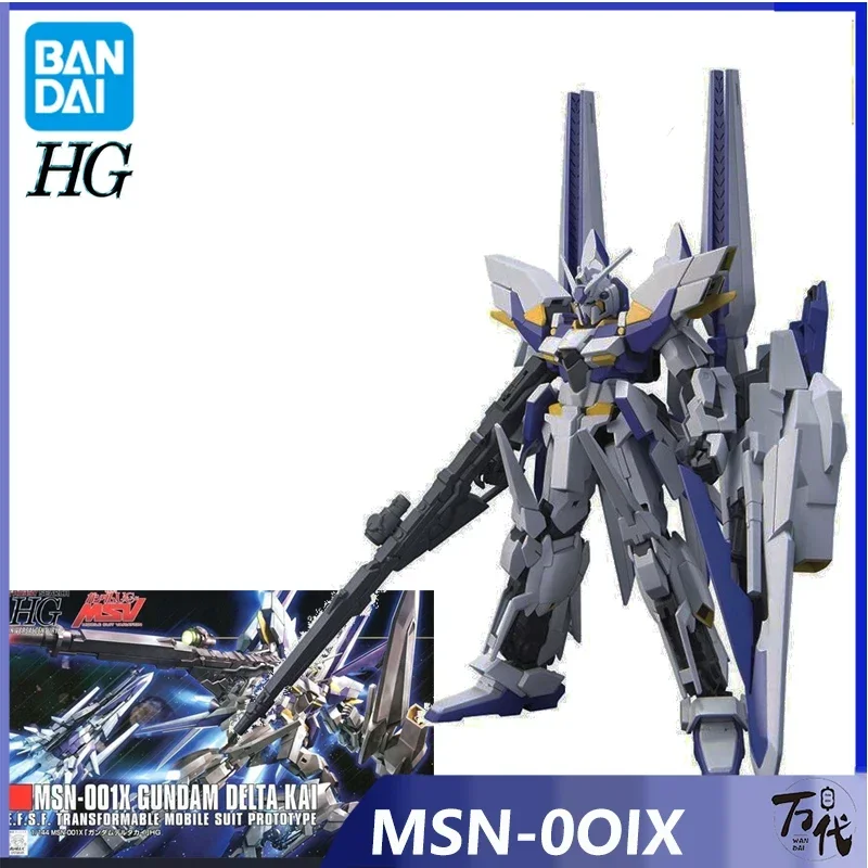 

ORIGINAL BANDAI HGUC 1/144 MSN-001X DELTA KAI DEFORMABLE HIGHLY PLAYABLE ASSEMBLY TOYS GIFT COLLECTIBLE MODEL