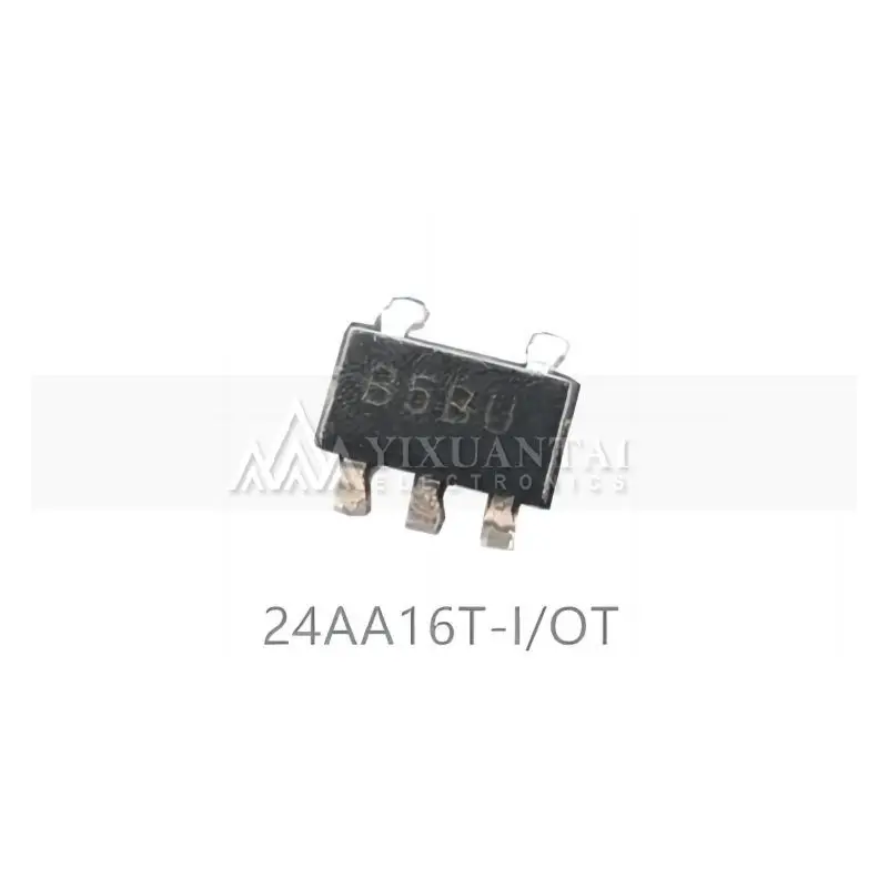 

5 шт./партия 24AA16T-I/OT IC EEPROM 16 кбит I2C SOT23-5 Новинка