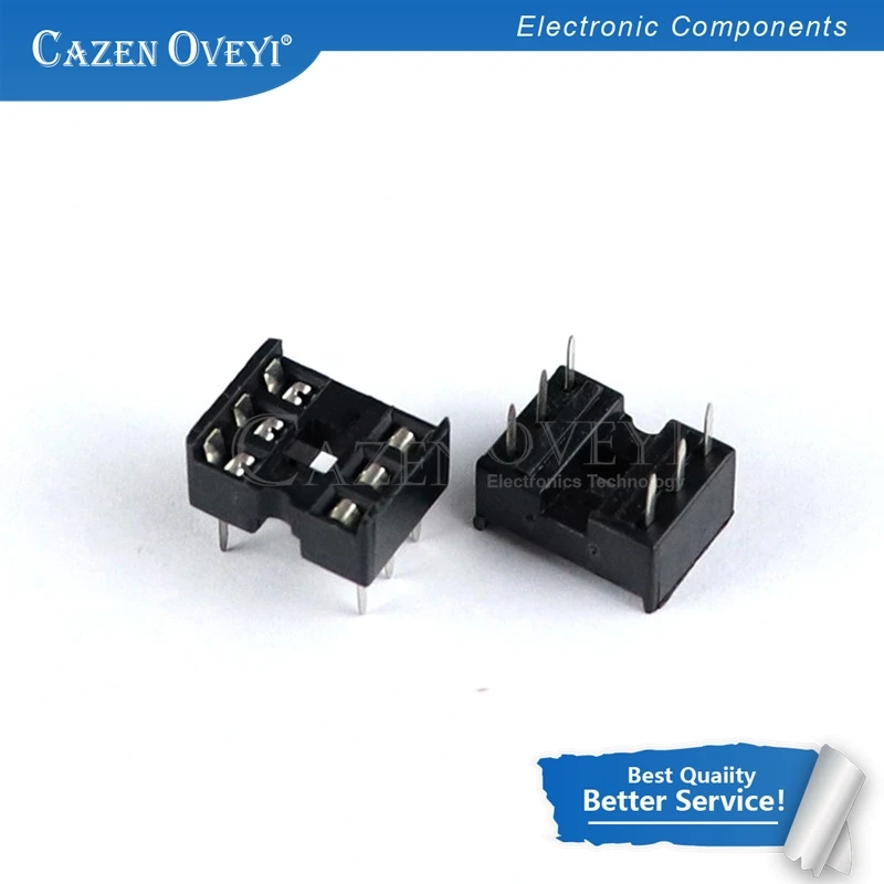 10PCS Sockets DIP6 DIP8 DIP14 DIP16 DIP18 DIP20 DIP28 DIP32 DIP40 pins Connector DIP Socket 6 8 14 16 18 20 24 28 32 40 pin