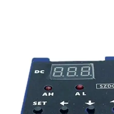 SZD07 DC Digital Ammeter 0.3-50A Hall Sensor Relay Overload Protection Current Meter Monitoring Detector For Industrial