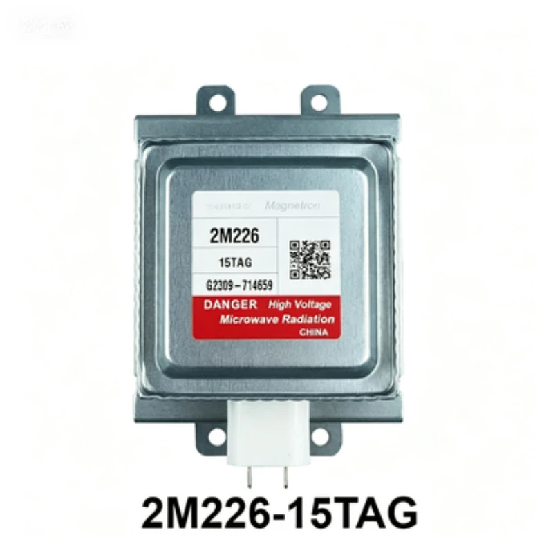 Magnetron 2M226-15TAG refrigerado por aire con placa base larga, adecuado para microondas LG, accesorio para equipos de microondas, tubo de calentamiento