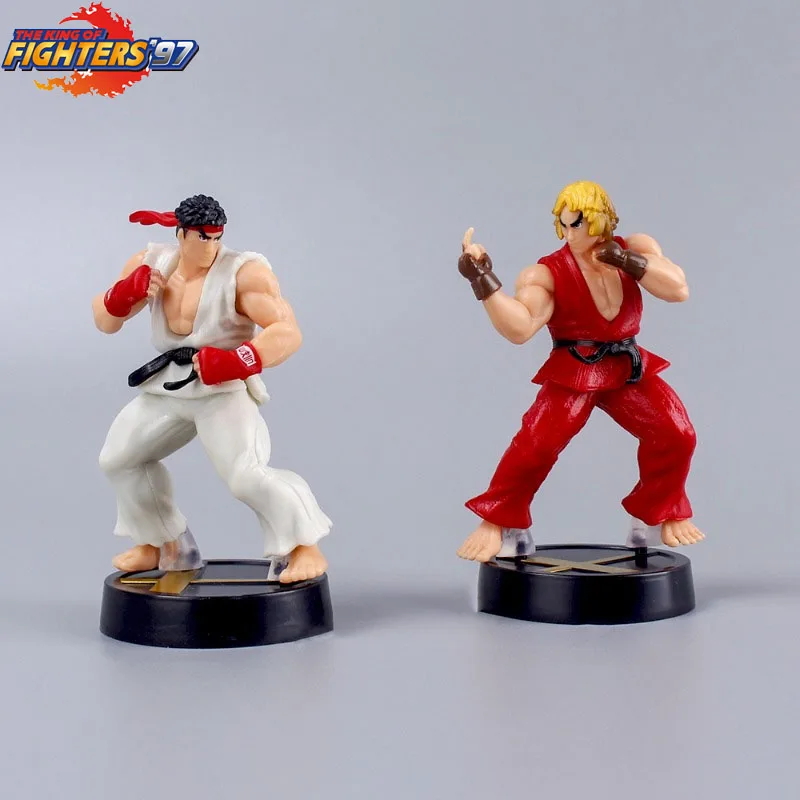 10CM The King of Fighters Hand-made Model Yashinam Grass Naginkyo Chaoer Genuine KOF Doll Decoration Birthday Gift Boutique Spot