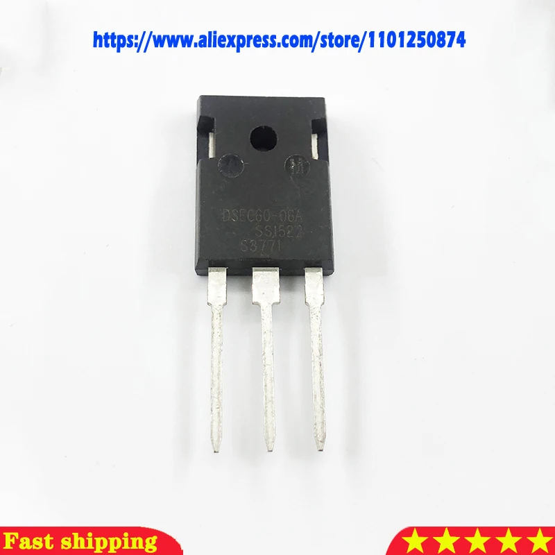 5PCS DSEC60-06A DSEK60-06A DSEC60-06 TO-247 new original In Stock