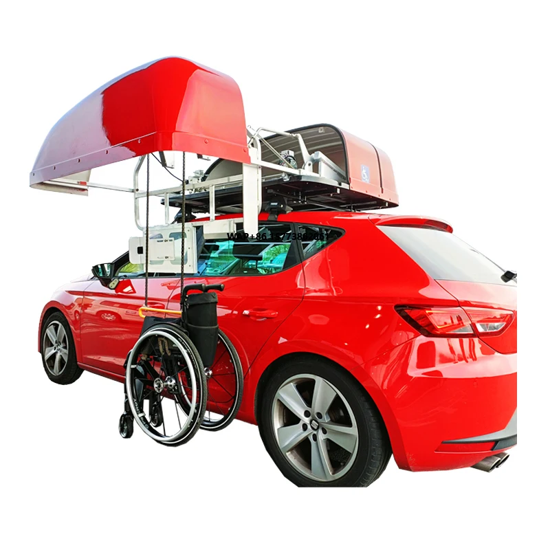 Car Auto Roof Storage Device Foldable Roof Storage Box for User Handicapped Disabled People