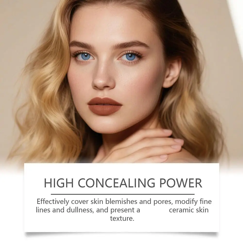 Koreanischer ZEPHOCO 2-in-1-Make-up-Stick mit farbwechselnder Foundation, langanhaltendes, feuchtigkeitsspendendes Make-up, High Concealer Power Makeup